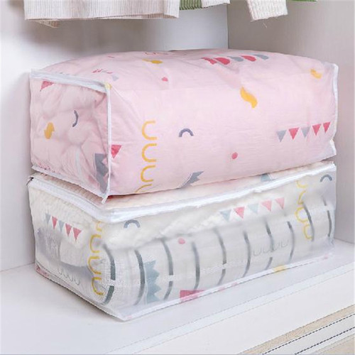 EVA transparent quilt storage bag quilt waterproof and moisture-proof clothing storage dust bag quilt finishing bag moving