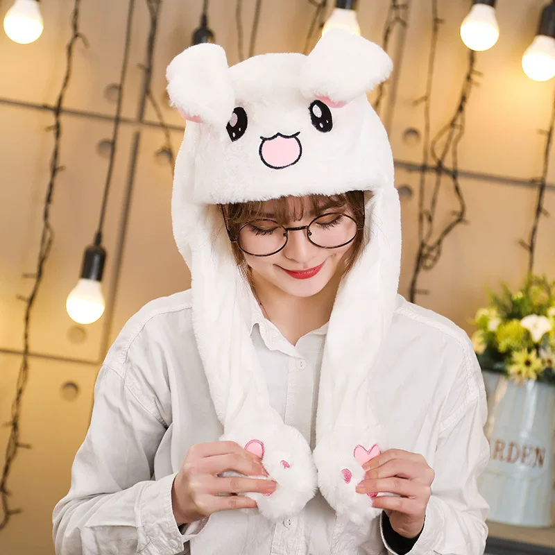 Funny air bag, hat, plush rabbit, unicorn