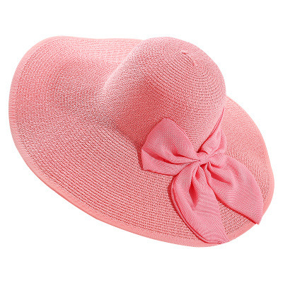 Sombrero para el sol de las mujeres protección solar protección UV sombrero de verano moda protección solar sombrero de paja estilo coreano versátil moda sombrero de paja al aire libre