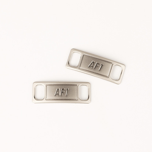 Nike Air Force 1 shoelace metal shoelace buckle sign suitable for men and women's sneakers AF1 iron shoe buckle