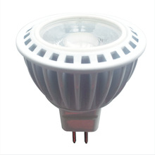 ledCOB射燈 COB燈珠 5W 低壓DC無極調光MR16 12V LED射燈白色外殼