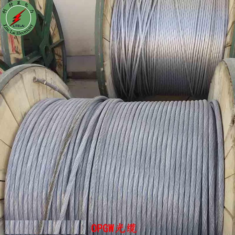 OPGW光缆架空线路金具 光纤复合架空光缆48芯  通信光缆金具24芯