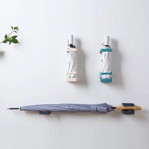 Multifunctional wall-mounted umbrella bucket with umbrella rack behind door umbrella rack home creative umbrella rack storage rack umbrella rack