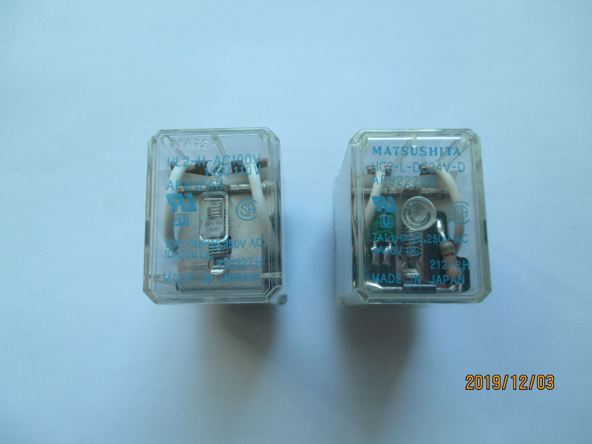 供应松下继电器HL2-H-AC100V AP5124K