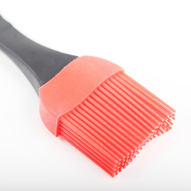 Cepillo de aceite grande cepillo de barbacoa cepillo de silicona mango largo cepillo de aceite resistente a altas temperaturas cepillo de huevo líquido herramienta para hornear