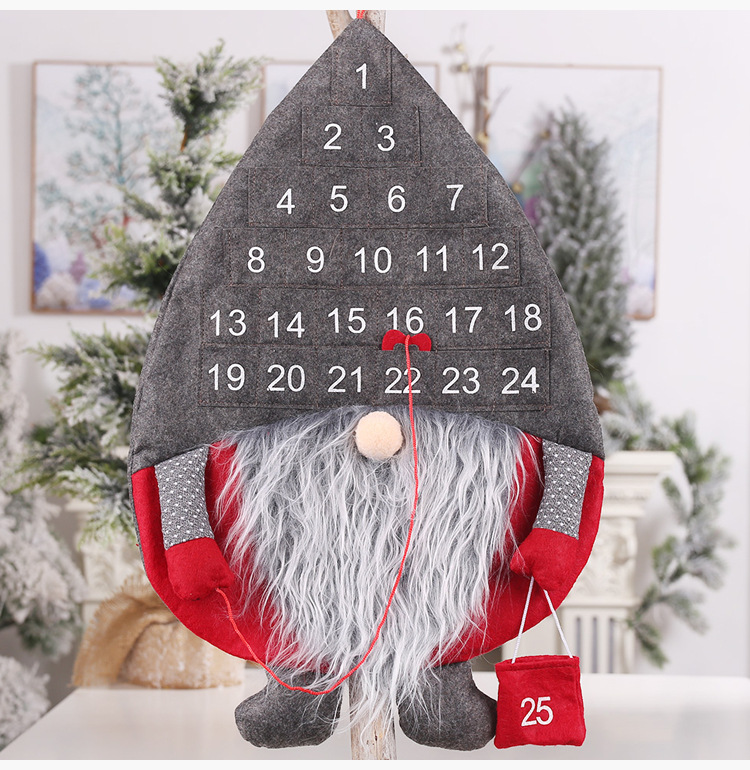 Christmas Number Nonwoven Party Hanging Ornaments display picture 4