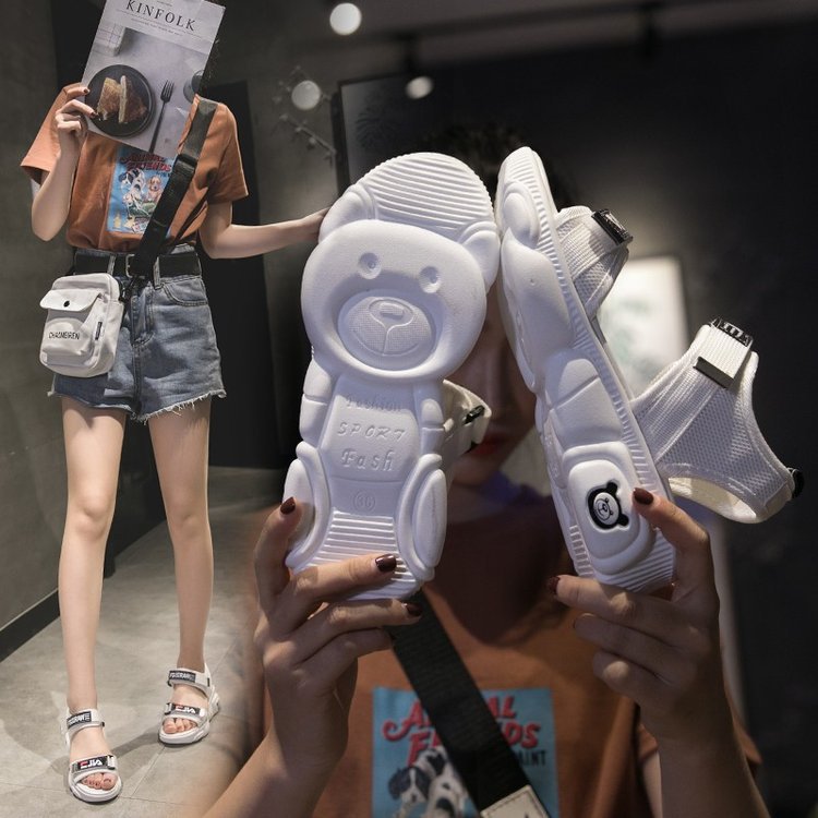 Chaussures été pour femme en Caoutchouc - Ref 3345312 Image 3