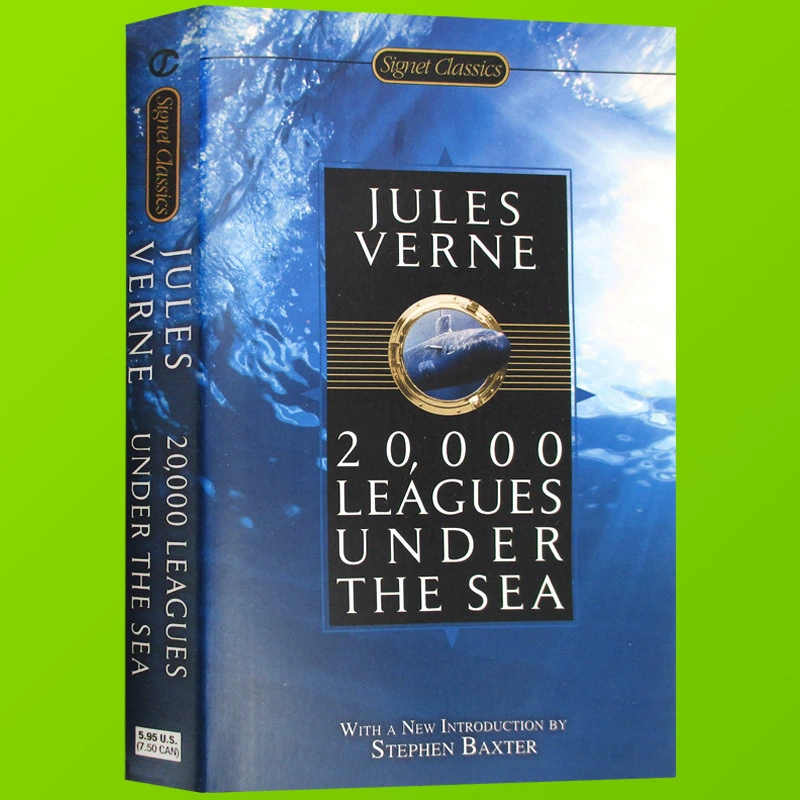 20,000 miles under the sea in English imported sci -fi novels 20000 Leagues Under The Sea — 20 000 лье под водой, импортный научно‑фантастический роман, оригинал на английском