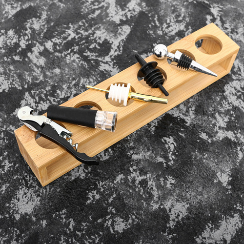 Stainless steel red wine stopper, wine bottle stopper, alloy fresh-keeping red wine stopper, bar cocktail bottle stopper