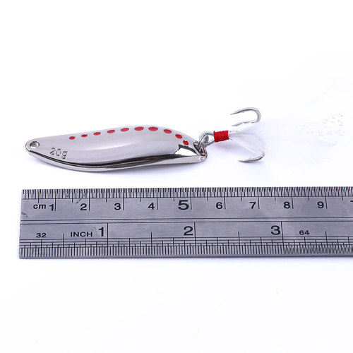 HENGJIA/Hengjia new lure sequins leech long-range cast metal fake bait fishing bait wholesale