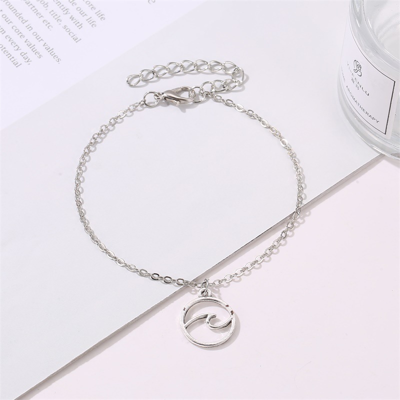 Retro Hollow Geometric Wave Bracelet Wholesale display picture 3