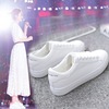 White shoes, mesh footwear, sneakers, 2023 collection, internet celebrity, Korean style