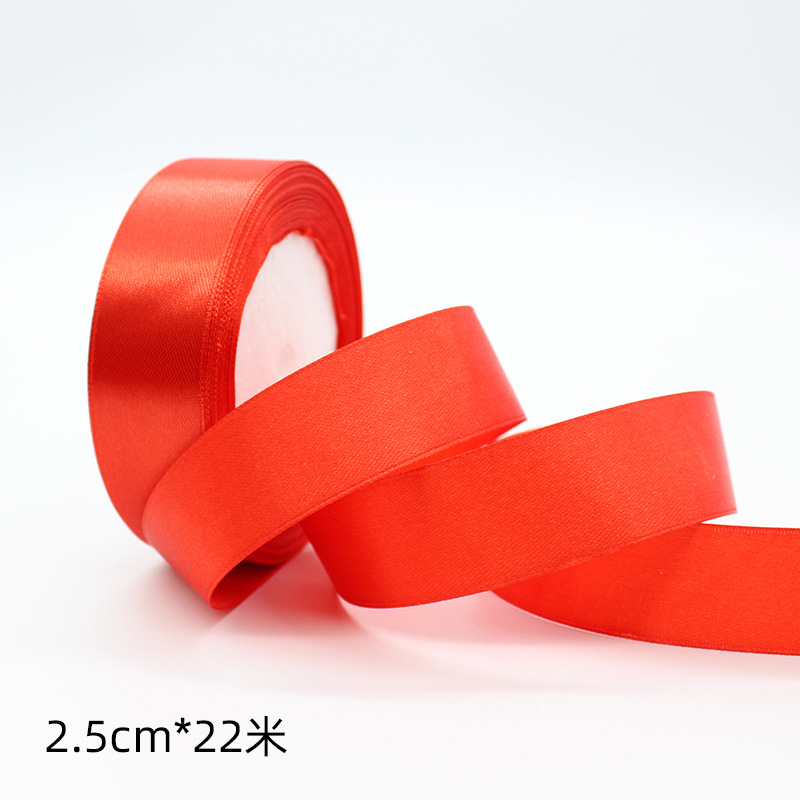 Fábrica al por mayor 1/2/4/5cm cinta de embalaje rojo hilo cinta de embalaje de regalo