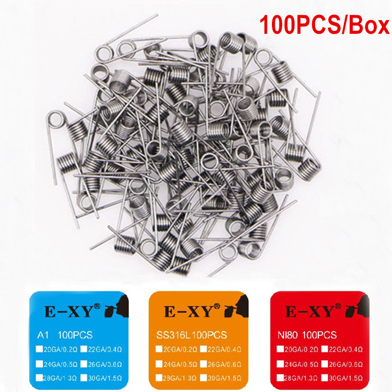 New A1 Finished Heating Element Resistance Wire, Heating Core Kangtair Coil, 100 pcs/box