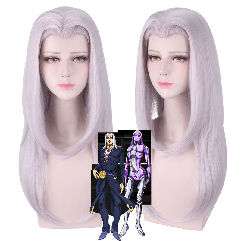 Lord Saint Dacos Wig Jojo's Wonderful Adventure Gold Wind Leo Apachy