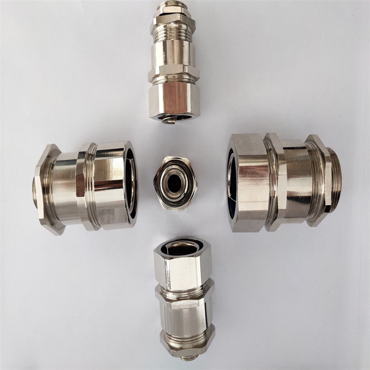 珠海金属软管锁紧型防水接头供应 金属软管电缆接头规格