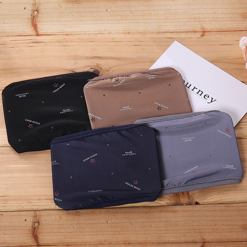 夏季新款冰丝字母印花口罩防尘防晒男式口罩清爽亲肤夏日口罩批发|ru