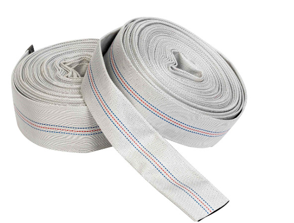 压力帆布消防水带PVC/PU/橡塑衬里厂家直销