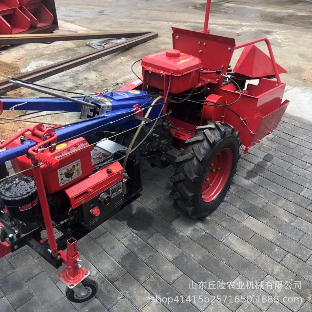 供应单行玉米收获机 手扶拖拉机前置式玉米收割秸秆粉碎机 好用