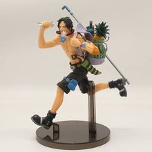 动漫手办 航海\海贼王 背包艾斯造型景品 奔跑艾斯 盒装模型摆件