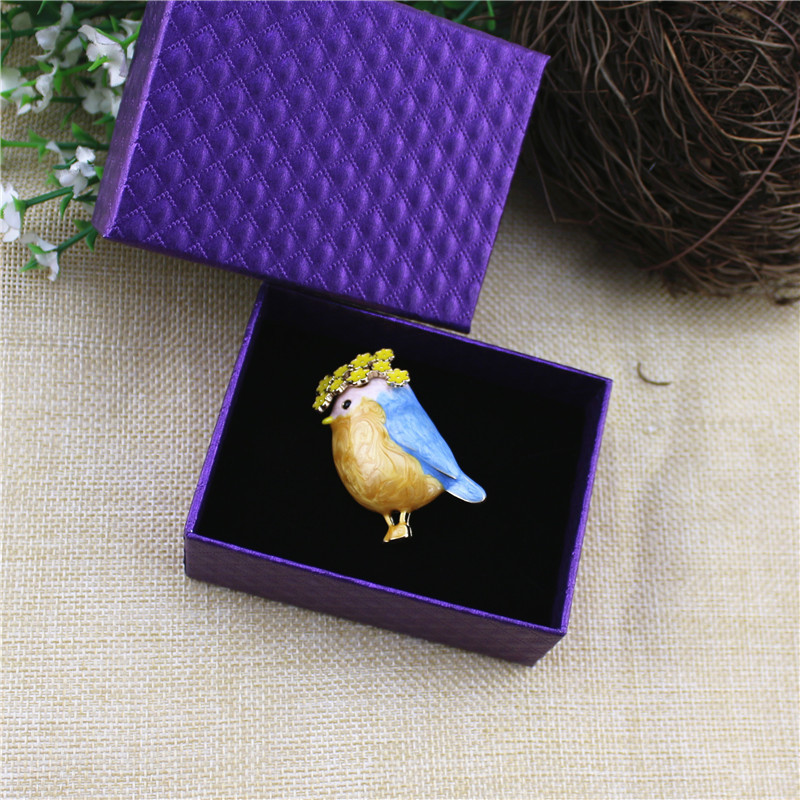 Pastoral Animal Alloy Plating Couple Brooches display picture 9