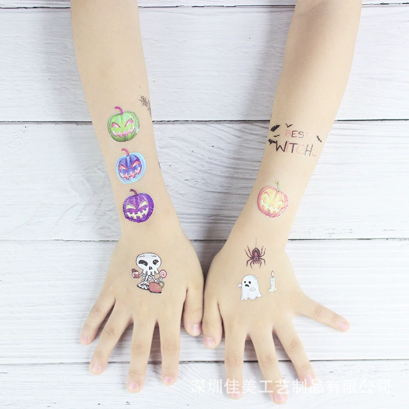 Children's ecological tattoo stickers, Amazon, halloween