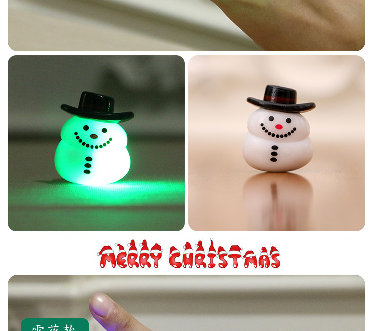 Christmas Gifts Gifts Prom Party Fingers Toys Christmas Light Rings Adult Children's Universal display picture 5