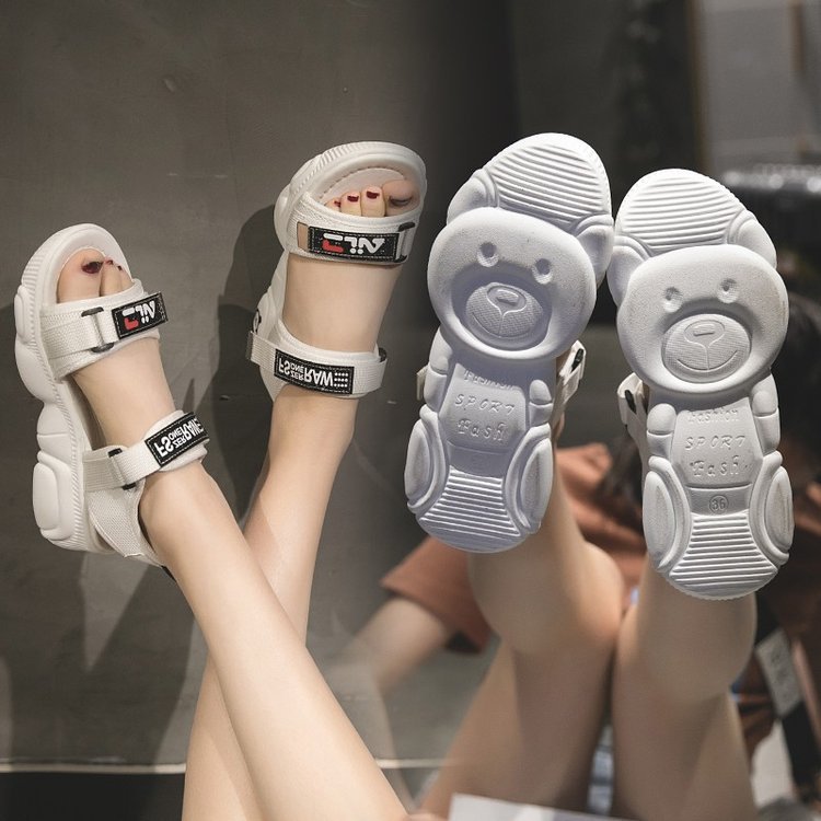 Chaussures été pour femme en Caoutchouc - Ref 3345312 Image 1