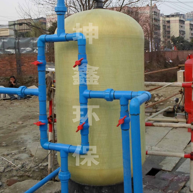 厂家机械石英砂 反冲洗活性炭过滤罐 生活污水不锈钢多介质过滤器