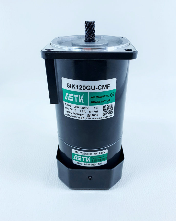 电磁刹车电机5IK120GU-CMF断电制动现货台湾产一件代发