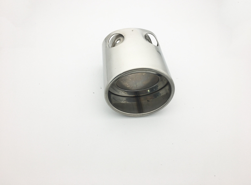 9008 applicable to the tail throat modification free passenger Tida tail throat old civic tail throat stainless steel exhaust pipe