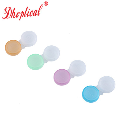 Contact lenses companion box Double-box Cross border glasses case 206 Transparent models