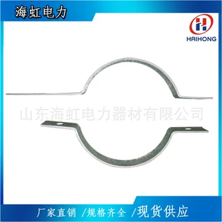 光缆杆用挂点金具光缆抱箍多型号供应热镀锌抱箍1A