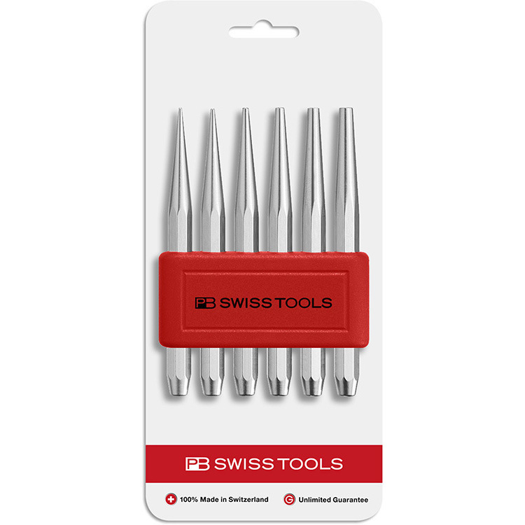 瑞士PB SwissTools  吸塑装混合冲头6件套  PB 735.B CN