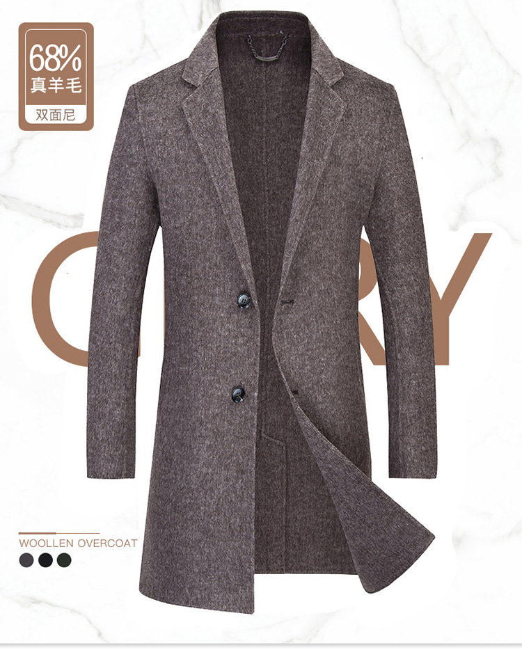 Manteau homme en Laine - Ref 3418986 Image 8