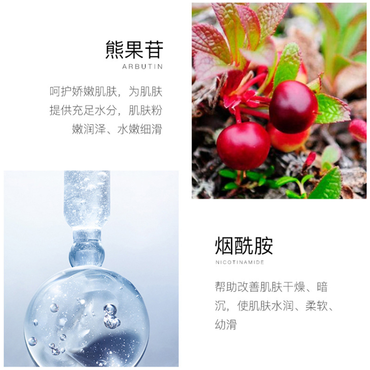 熊果甘煙酰胺面膜化妝品源頭廠家OEM貼牌加工OEM代加工