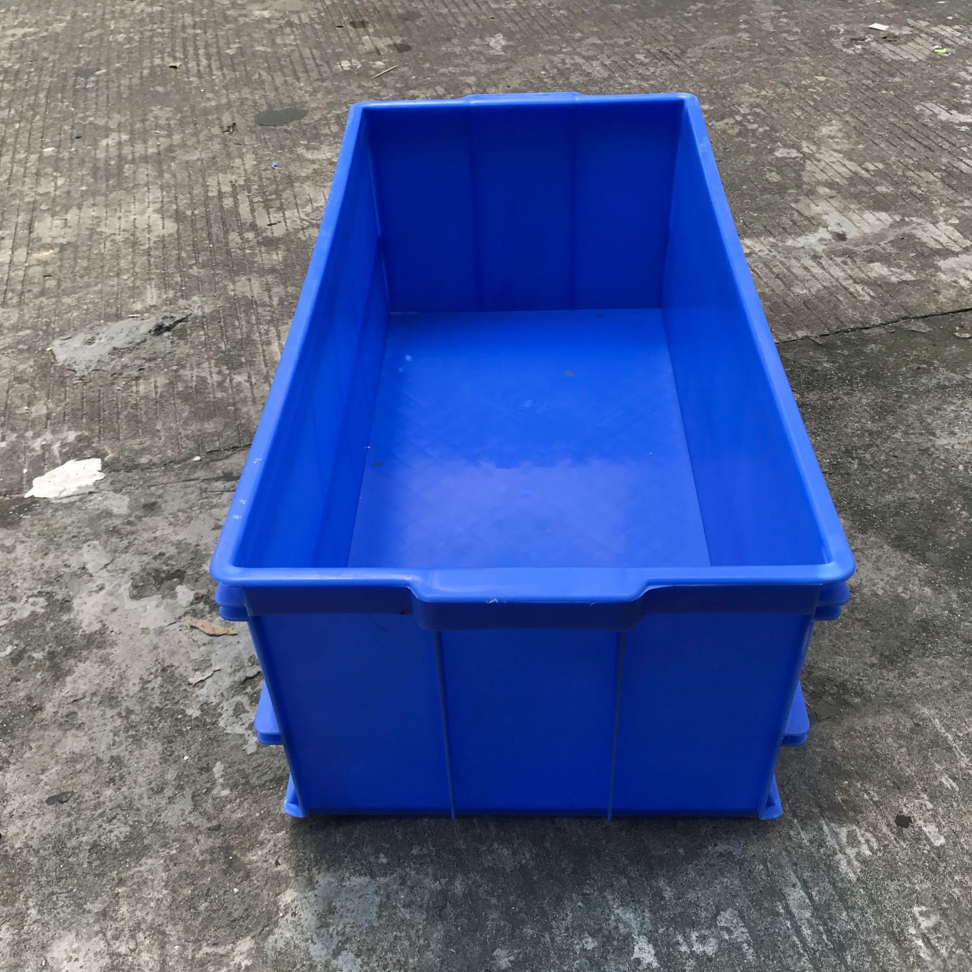 厂家批发塑料周转箱 工业塑胶物料零件箱 仓库收纳箱物流转运箱