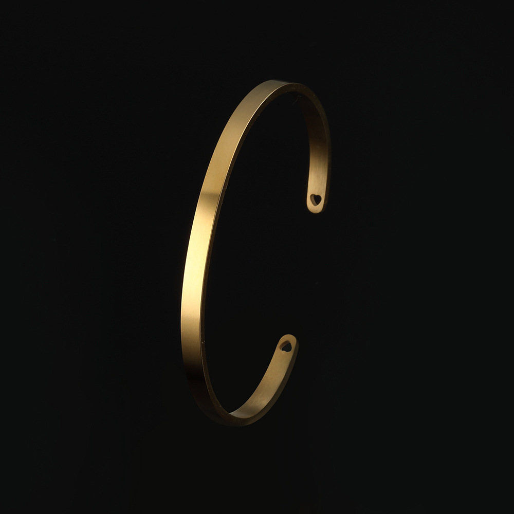 9g Weight Fashion Geometric Stainless Steel Bangle
