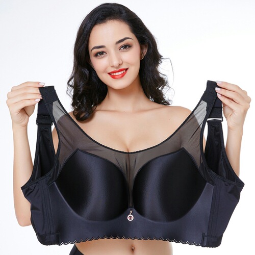 Seamless tube top with extra fat and enlarged cup ultra-thin large size bra tube top style anti-sagging bra wholesale