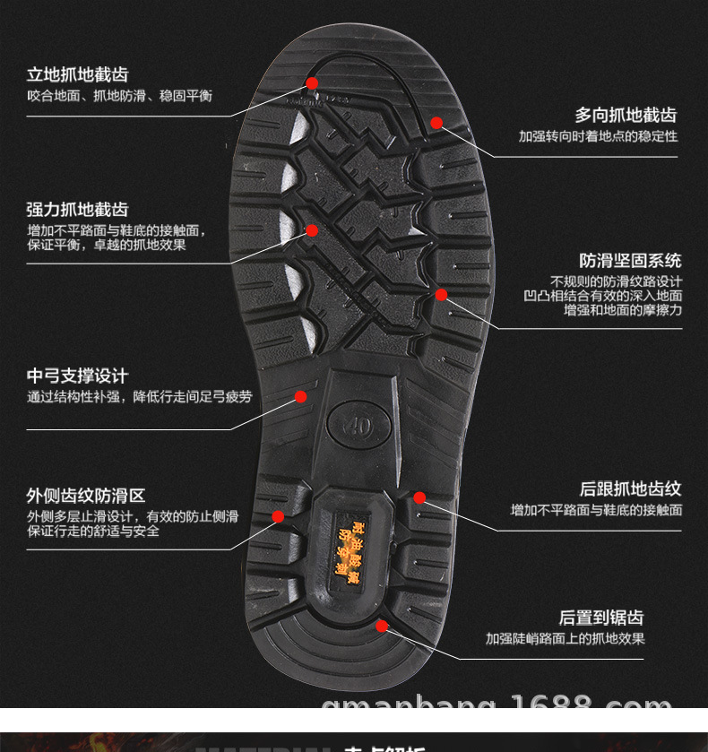 Chaussures de sécurité - Dégâts de perçage - Ref 3405128 Image 11