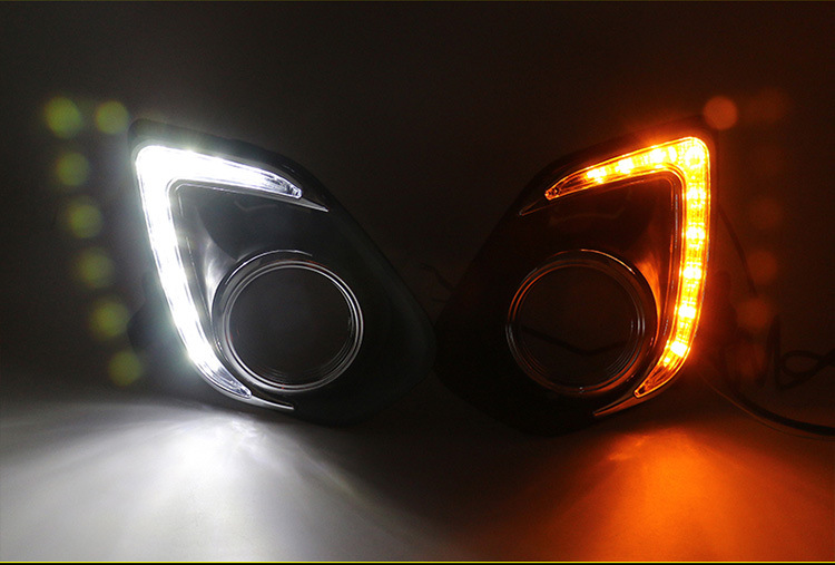 广汽三菱劲炫专用日行灯 13-15劲炫汽车LED日间行车灯 LED车灯|ms