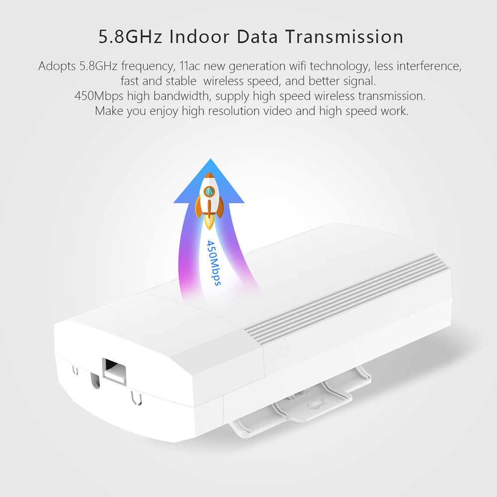 5.8G大功率戶(hù)外型無(wú)線(xiàn)AP網(wǎng)橋CPE公園景點(diǎn)無(wú)線(xiàn)wifi覆蓋遠(yuǎn)距離監(jiān)控