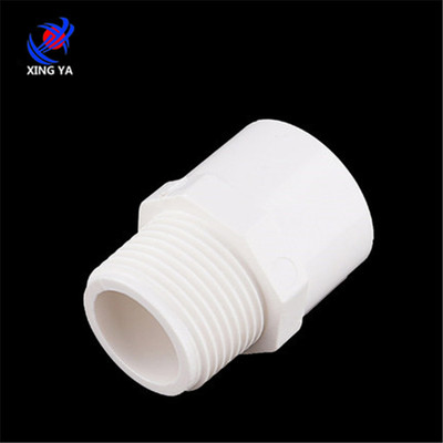 批發UPVC給水管件 pvc外絲直接 20-110pvc單外牙直接 4分6分