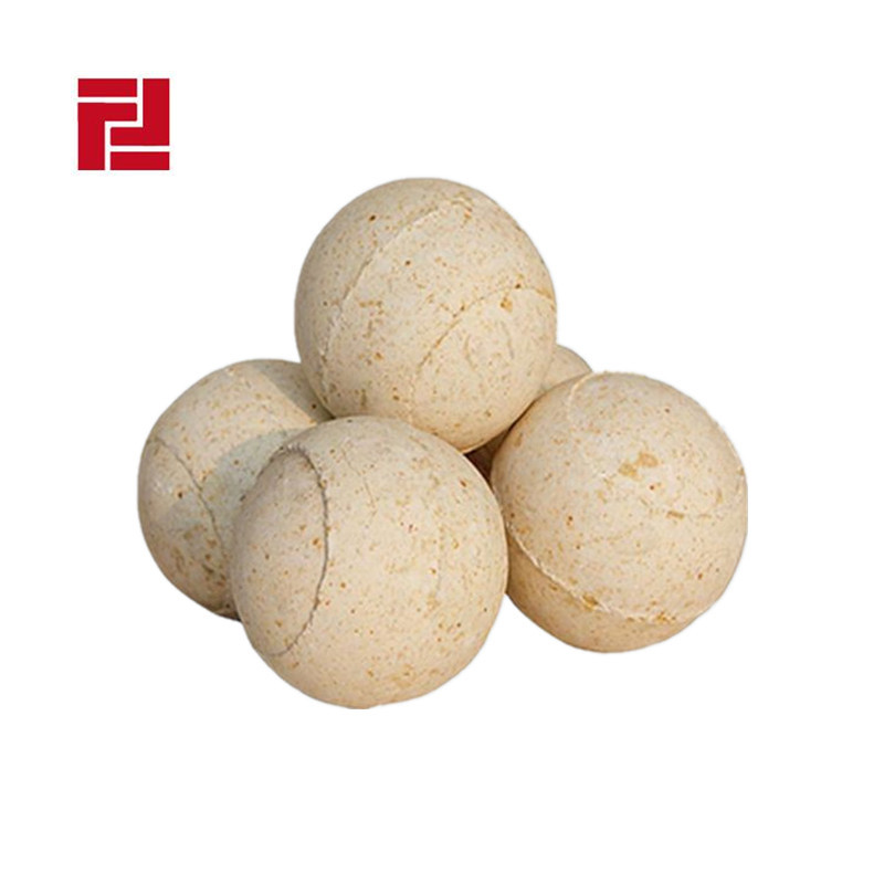 厂家各种规格高铝耐火球 蓄热球 加热炉 熔铝炉用40 50 60耐火球