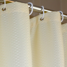 防水防霉加厚浴室布料簾，隔斷簾  垂感好加重窗簾  185克每平方
