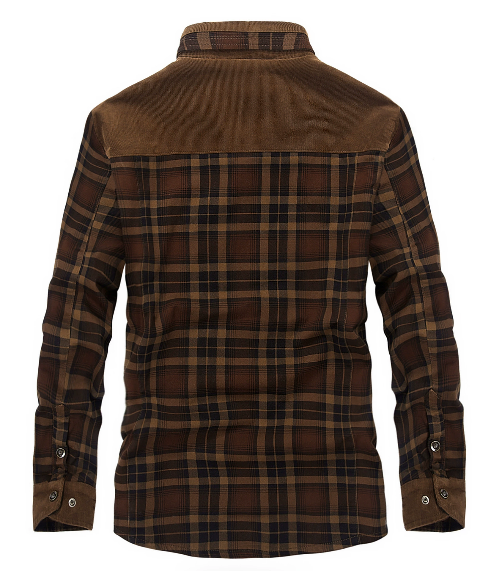 Men's demi-season warm shirt, direct factory sales, Amazon, plus size