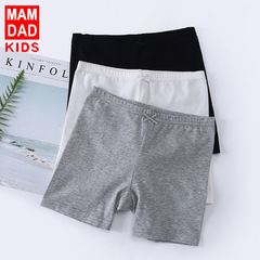 Girls' safety pants, summer leggings, double layer underwear, children's pants, children's three-quarter pants, summer anti-exposure and high elasticity