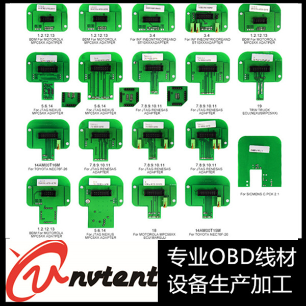 BDM  with Adapters for KESS V2 Ktag ECU升级测试架
