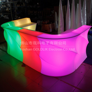 Rotomolding LED luminous bar Rotomolding luminous wine table table Rotomolding hotel bar Rotomolding furniture