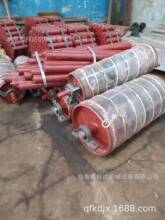 電動滾筒輸送機 10米長800帶寬加裝張緊輸送機 包膠滾筒輸送機